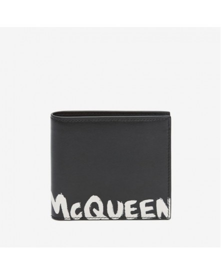 Alexander McQueen Graffiti Wallet